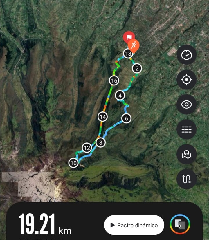 Mapa Carihuairazo 20K