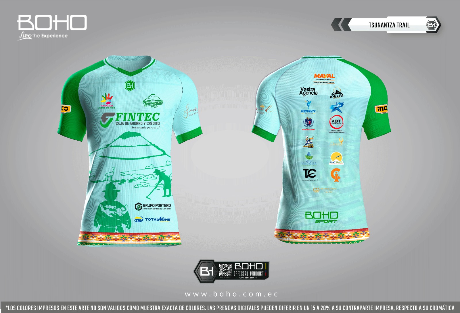 Camiseta oficial Tzunantza Trail 2026